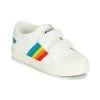 Gola COASTER RAINBOW VELCRO Couleur Blanc -Geox Boutique 11051641 500 A