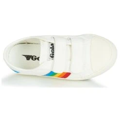 Gola COASTER RAINBOW VELCRO Couleur Blanc -Geox Boutique 11051641 500 F