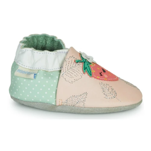 Robeez FRUIT'S PARTY Couleur Rose / Vert 4 Robeez FRUIT'S PARTY Couleur Rose / Vert – Image 2