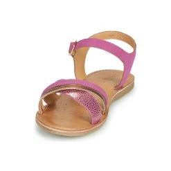 Geox J SANDAL EOLIE GIRL Couleur Rose / Doré -Geox Boutique 18418956 500 C
