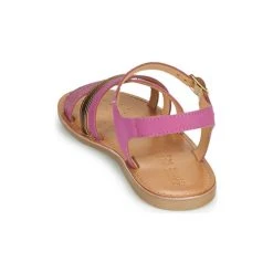 Geox J SANDAL EOLIE GIRL Couleur Rose / Doré -Geox Boutique 18418956 500 E