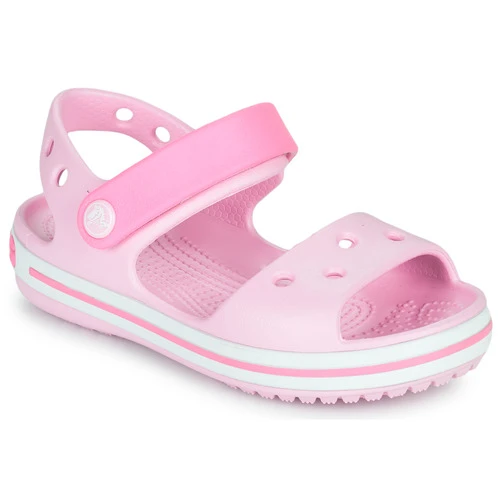 Crocs CROCBAND SANDAL KIDS Couleur Rose 3 Crocs CROCBAND SANDAL KIDS Couleur Rose