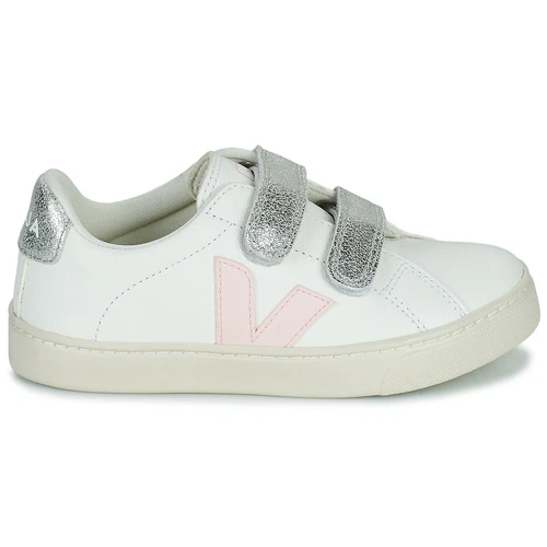 Veja SMALL ESPLAR VELCRO Couleur Blanc / Doré 4 Veja SMALL ESPLAR VELCRO Couleur Blanc / Doré – Image 2