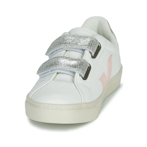 Veja SMALL ESPLAR VELCRO Couleur Blanc / Doré 5 Veja SMALL ESPLAR VELCRO Couleur Blanc / Doré – Image 3