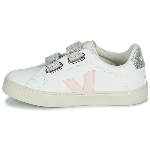 Veja SMALL ESPLAR VELCRO Couleur Blanc / Doré 6 Veja SMALL ESPLAR VELCRO Couleur Blanc / Doré – Image 4