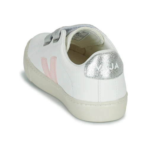 Veja SMALL ESPLAR VELCRO Couleur Blanc / Doré 7 Veja SMALL ESPLAR VELCRO Couleur Blanc / Doré – Image 5
