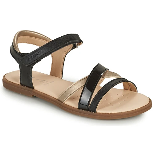 Geox SANDAL KARLY GIRL Couleur Noir / Doré 3 Geox SANDAL KARLY GIRL Couleur Noir / Doré