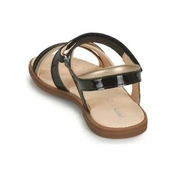 Geox SANDAL KARLY GIRL Couleur Noir / Doré 12 Geox SANDAL KARLY GIRL Couleur Noir / Doré -Geox Boutique 18764317 500 E