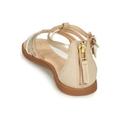Geox SANDAL KARLY GIRL Couleur Beige / Argenté / Blanc 12 Geox SANDAL KARLY GIRL Couleur Beige / Argenté / Blanc -Geox Boutique 18764323 500 E