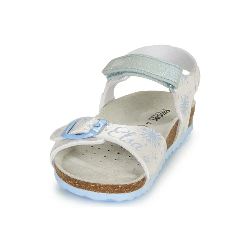 Geox ADRIEL GIRL Couleur Blanc / Bleu 5 Geox ADRIEL GIRL Couleur Blanc / Bleu – Image 3