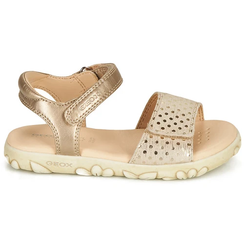 Geox SANDAL HAITI GIRL Couleur Beige /Doré 4 Geox SANDAL HAITI GIRL Couleur Beige /Doré – Image 2