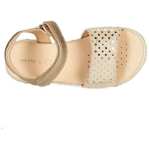 Geox SANDAL HAITI GIRL Couleur Beige /Doré 8 Geox SANDAL HAITI GIRL Couleur Beige /Doré – Image 6
