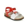 Geox SANDAL CHALKI GIRL Couleur Rouge / Blanc 1 Geox SANDAL CHALKI GIRL Couleur Rouge / Blanc -Geox Boutique 18764399 500 A