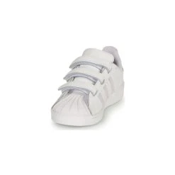 Adidas Originals SUPERSTAR CF I Couleur Blanc / Iridescent -Geox Boutique 18898648 500 C