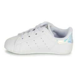 Adidas Originals STAN SMITH CRIB ECO-RESPONSABLE Couleur Blanc / Argent -Geox Boutique 18898711 500 D