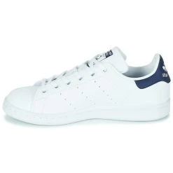 Adidas Originals STAN SMITH J ECO-RESPONSABLE Couleur Blanc / Marine Vegan -Geox Boutique 18898718 500 D