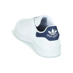 Adidas Originals STAN SMITH J ECO-RESPONSABLE Couleur Blanc / Marine Vegan -Geox Boutique 18898718 500 E