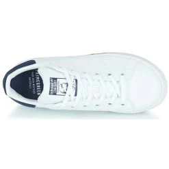 Adidas Originals STAN SMITH J ECO-RESPONSABLE Couleur Blanc / Marine Vegan -Geox Boutique 18898718 500 F