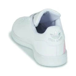 Adidas Originals STAN SMITH J ECO-RESPONSABLE Couleur Blanc / Iridescent -Geox Boutique 18898719 500 E