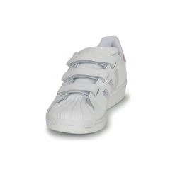 Adidas Originals SUPERSTAR CF C Couleur Blanc / Argent -Geox Boutique 19933795 500 C