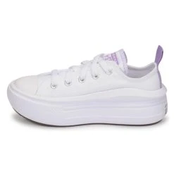 Converse CHUCK TAYLOR ALL STAR MOVE CANVAS OX Couleur Blanc / Rose -Geox Boutique 19935459 500 D
