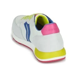 Geox J ALBEN GIRL Couleur Blanc / Bleu / Rose -Geox Boutique 20351949 500 E