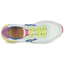 Geox J ALBEN GIRL Couleur Blanc / Bleu / Rose -Geox Boutique 20351949 500 F