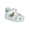 Geox B ELTHAN GIRL C Couleur Blanc / Argenté 2 Geox B ELTHAN GIRL C Couleur Blanc / Argenté -Geox Boutique 21124611 500 A