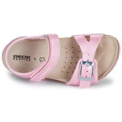 Geox J ADRIEL GIRL C Couleur Rose -Geox Boutique 21124638 500 F