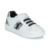 Geox J DJROCK GIRL B Couleur Blanc / Noir -Geox Boutique 21124648 500 A