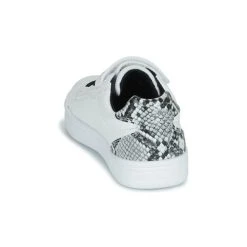 Geox J DJROCK GIRL B Couleur Blanc / Noir -Geox Boutique 21124648 500 E