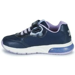 Geox J SPACECLUB GIRL Couleur Bleu / Violet -Geox Boutique 21124687 500 D