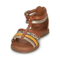 Geox J SANDAL KARLY GIRL Couleur Marron / Doré -Geox Boutique 21124702 500 C