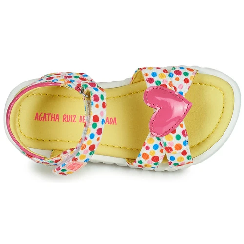 Agatha Ruiz De La Prada SMILES Couleur Blanc / Rose 8 Agatha Ruiz De La Prada SMILES Couleur Blanc / Rose – Image 6