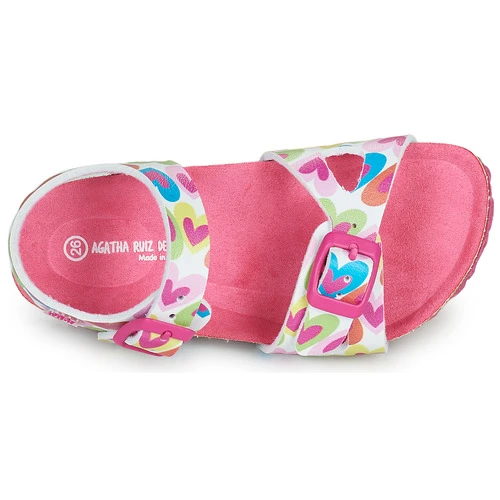 Agatha Ruiz De La Prada BIO Couleur Blanc / Rose 8 Agatha Ruiz De La Prada BIO Couleur Blanc / Rose – Image 6