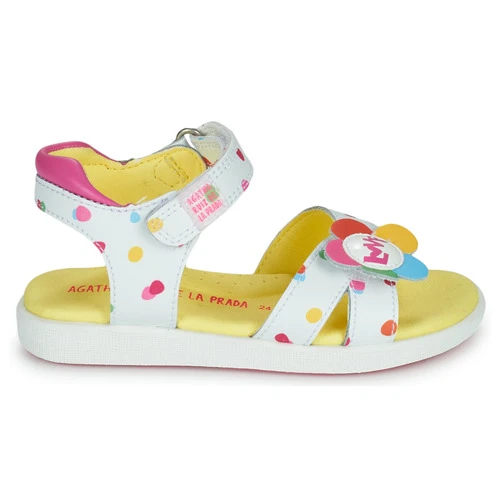 Agatha Ruiz De La Prada AITANA Couleur Blanc / Rose 4 Agatha Ruiz De La Prada AITANA Couleur Blanc / Rose – Image 2