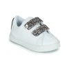Bons Baisers De Paname MINI EDITH GLITTER TONGUE Couleur Blanc -Geox Boutique 21183170 500 A