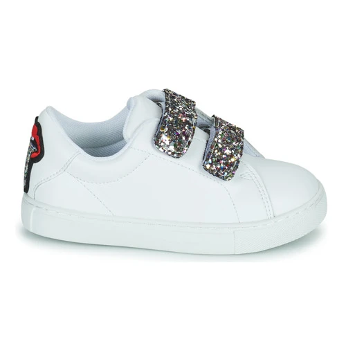 Bons Baisers De Paname MINI EDITH GLITTER TONGUE Couleur Blanc 4 Bons Baisers De Paname MINI EDITH GLITTER TONGUE Couleur Blanc – Image 2