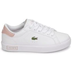 Lacoste POWERCOURT Couleur Blanc / Rose -Geox Boutique 21206328 500 B