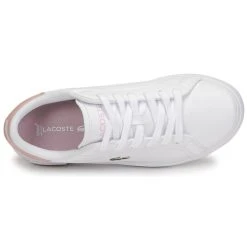 Lacoste POWERCOURT Couleur Blanc / Rose -Geox Boutique 21206328 500 F