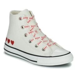 Converse CHUCK TAYLOR ALL STAR CRAFTED WITH LOVE HI Couleur Blanc