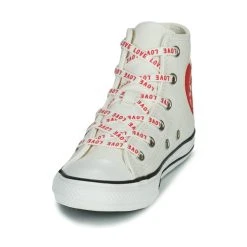 Converse CHUCK TAYLOR ALL STAR CRAFTED WITH LOVE HI Couleur Blanc -Geox Boutique 21246441 500 C