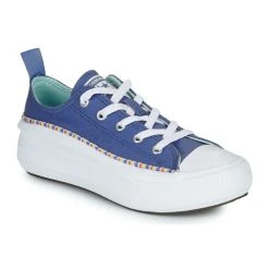 Converse CHUCK TAYLOR ALL STAR MOVE SEASONAL OX Couleur Bleu