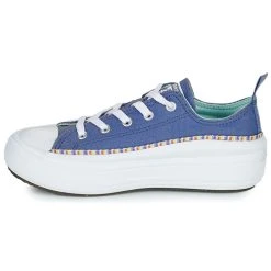 Converse CHUCK TAYLOR ALL STAR MOVE SEASONAL OX Couleur Bleu -Geox Boutique 21246452 500 D