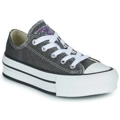 Converse CHUCK TAYLOR ALL STAR EVA LIFT UNDERSEA GLITTER OX Couleur Noir