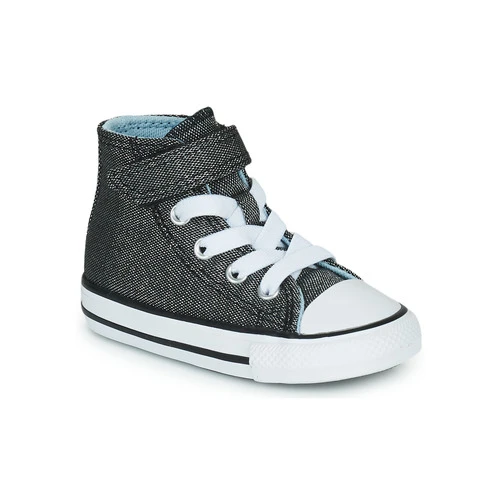 Converse CHUCK TAYLOR ALL STAR 1V UNDERSEA GLITTER HI Couleur Noir 3 Converse CHUCK TAYLOR ALL STAR 1V UNDERSEA GLITTER HI Couleur Noir