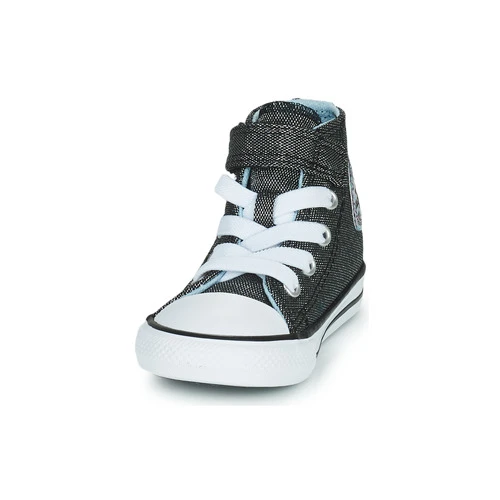 Converse CHUCK TAYLOR ALL STAR 1V UNDERSEA GLITTER HI Couleur Noir 5 Converse CHUCK TAYLOR ALL STAR 1V UNDERSEA GLITTER HI Couleur Noir – Image 3