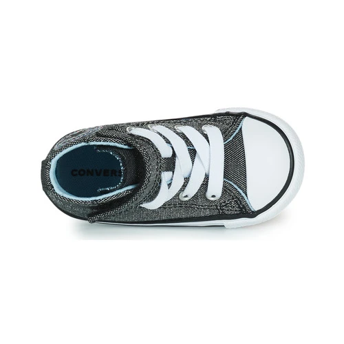 Converse CHUCK TAYLOR ALL STAR 1V UNDERSEA GLITTER HI Couleur Noir 8 Converse CHUCK TAYLOR ALL STAR 1V UNDERSEA GLITTER HI Couleur Noir – Image 6
