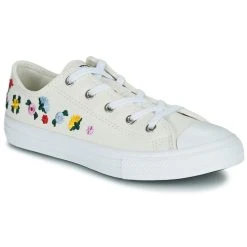 Converse CHUCK TAYLOR ALL STAR FESTIVAL BRODERIE OX Couleur Blanc