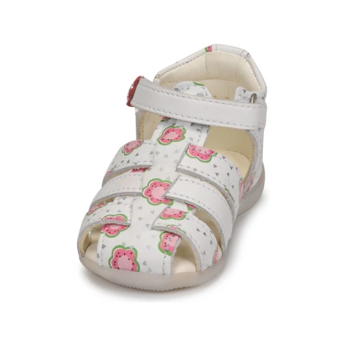 Kickers BIGFLO-2 Couleur Blanc / Rose 5 Kickers BIGFLO-2 Couleur Blanc / Rose – Image 3